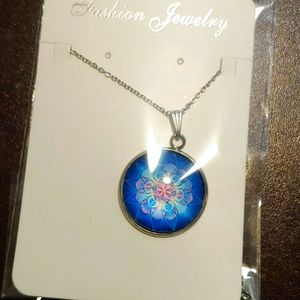 Mandala Pendant Necklace